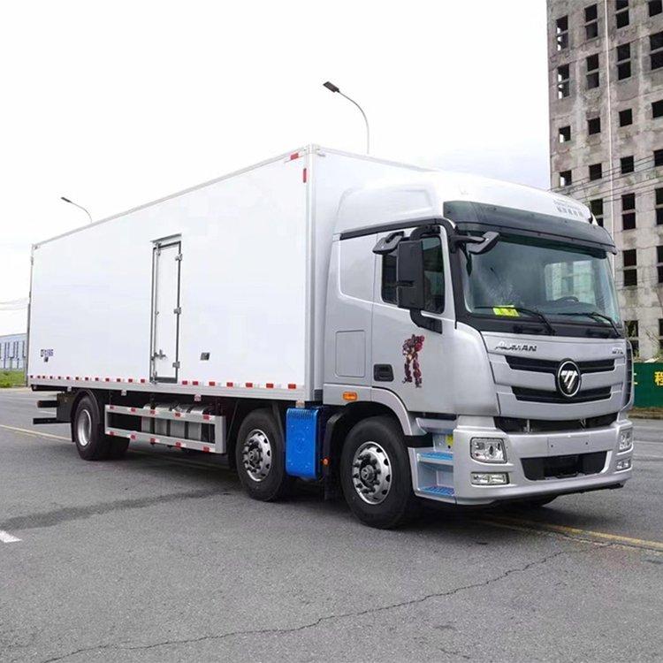 福田欧曼GTL质享版小三轴9.5米冷藏车 9米5冷链运输车