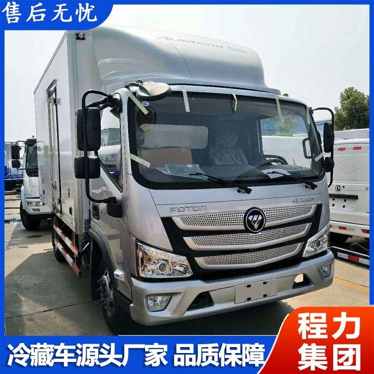 宽体车厢福田欧马可S3冷藏车 用于蔬果生鲜运输 可装肉钩