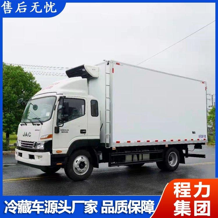 江淮德沃斯Q9 6.8米冷藏车 绿通10吨 带肉钩滑道