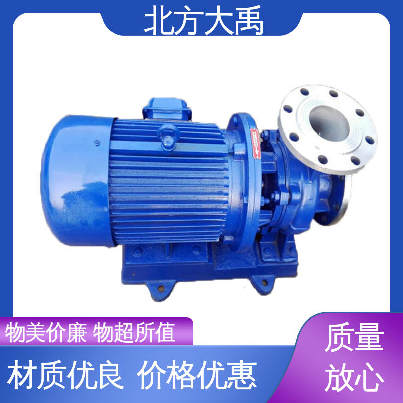 北方大禹 ISW卧式直联管道泵 易于维护 高效节能 吸渣效率高