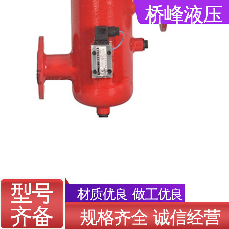 桥峰液压 规格齐全 品质安心 回复迅速 精良大流量双筒过滤器