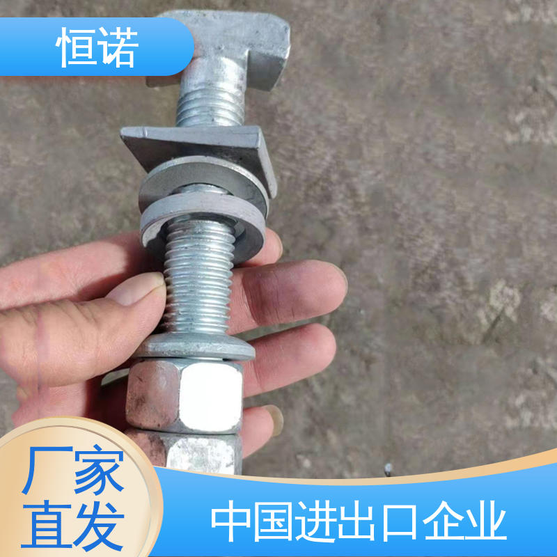 恒诺 品质保证 实体厂家 批发零售 管廊托臂T型螺栓