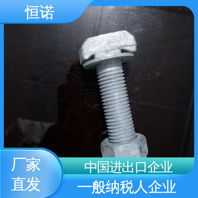 订做异型件 管廊托臂支架T型螺栓 坚固耐用 厂家供应 恒诺