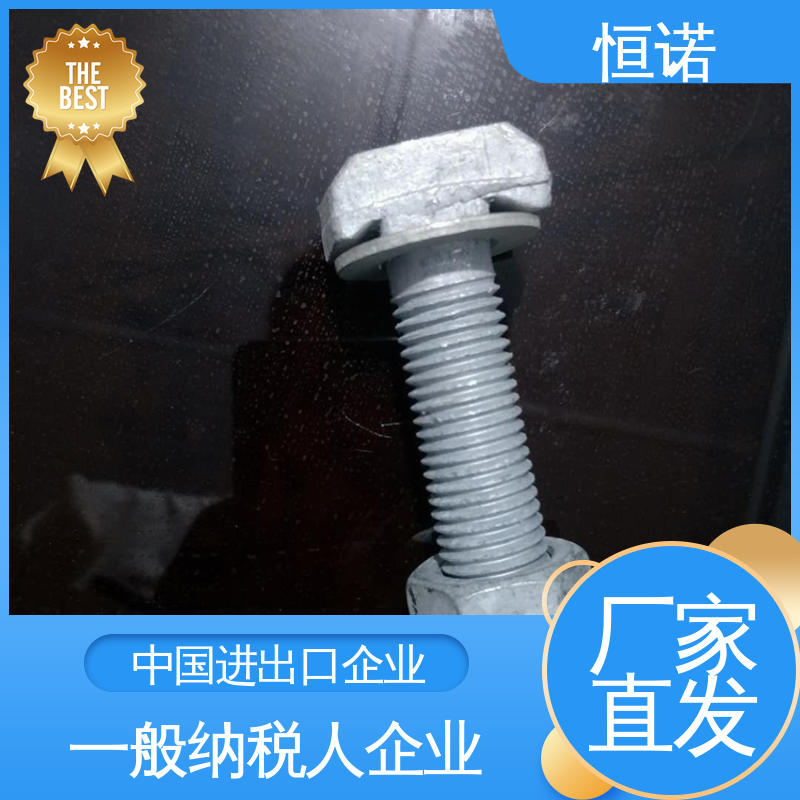 恒诺 图纸定做 质量保障 规格齐全 哈芬槽T型螺栓