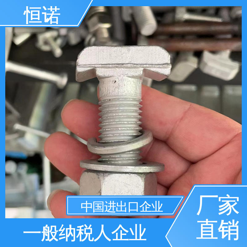 恒诺 大量现货 质量保障 高强度哈芬槽T型螺栓 图纸定做