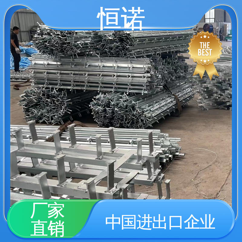 玻璃幕墙预埋件 质量保障 支持异形件定制 焊接工字钢 恒诺