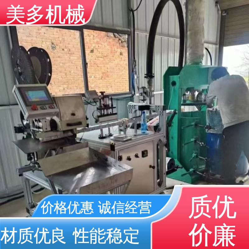 美多机械 全自动 结构胶灌装机 满足不同粘度物料出胶 密封性能优异
