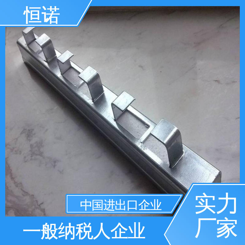 恒诺 热轧工艺 按图定做 高铁专用预埋槽道 发货及时