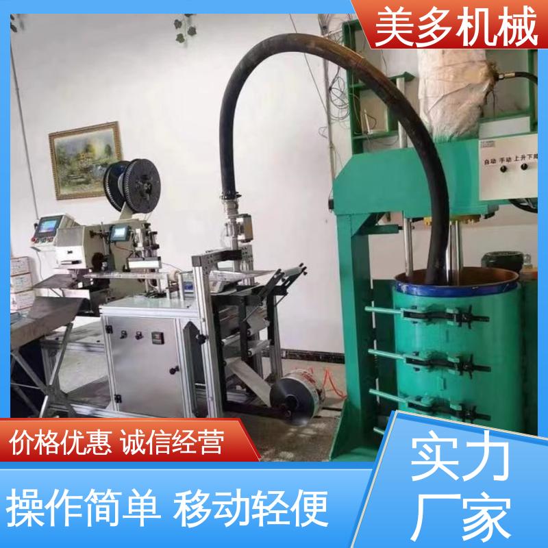 美多机械 多头 结构胶灌装机 不需人工干预 自动报警功能