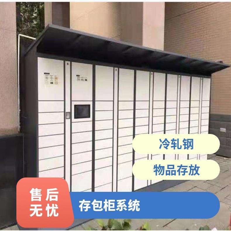 浴室更衣柜 运动场所存包柜 小区快递柜厂家 办公商场工厂娱乐 白色