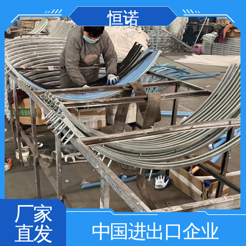 源头工厂 大量现货 支持定做 弧形地铁预埋槽道 恒诺