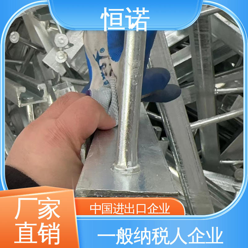 可邮寄样品 高强度耐腐蚀 热镀锌平齿预埋槽钢 恒诺