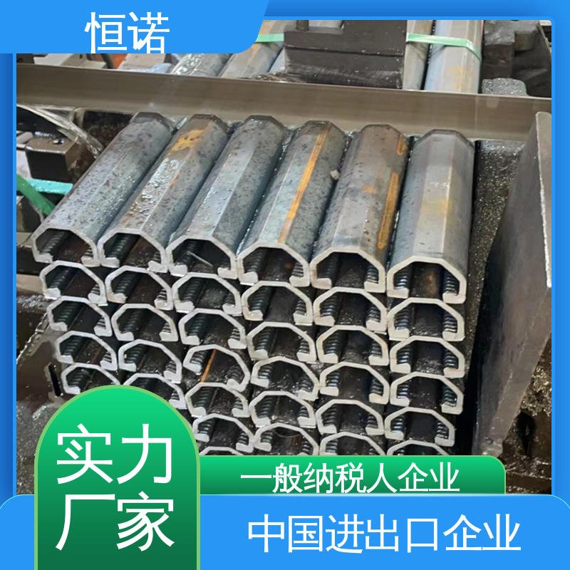 燕尾带齿预埋槽道 光滑无毛刺 生产厂家 来图定做 恒诺