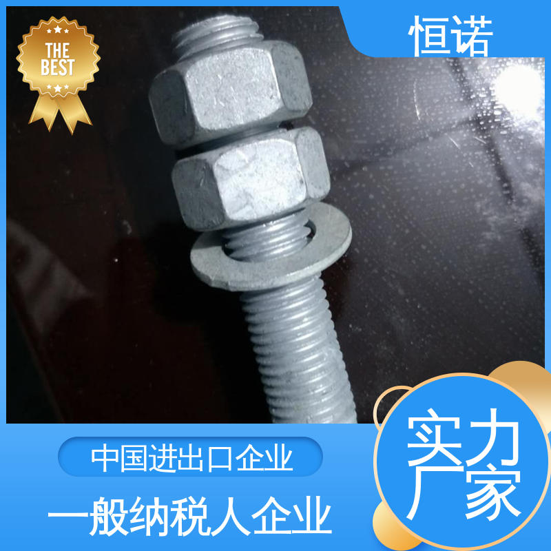实体厂家 来图定做 热镀锌预埋槽道T型螺栓 抗拉耐腐蚀 恒诺