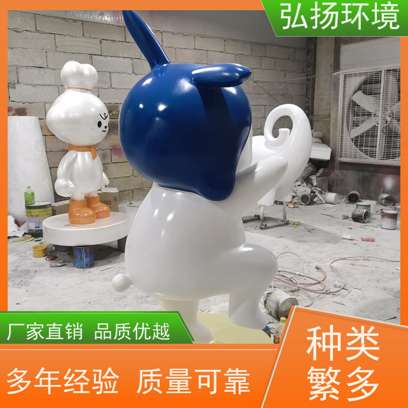 弘扬 市政工程 玻璃钢雕塑定制广场 品质保证 不褪色 产品精美