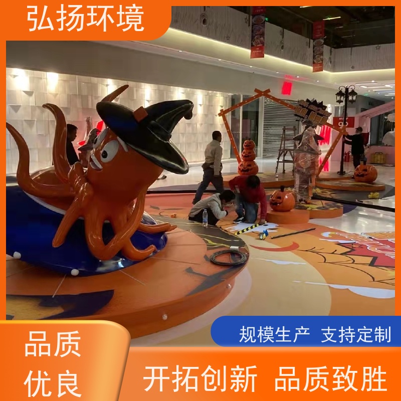 弘扬 小区绿化 手工制作 电影电视道具 人物玻璃钢雕塑