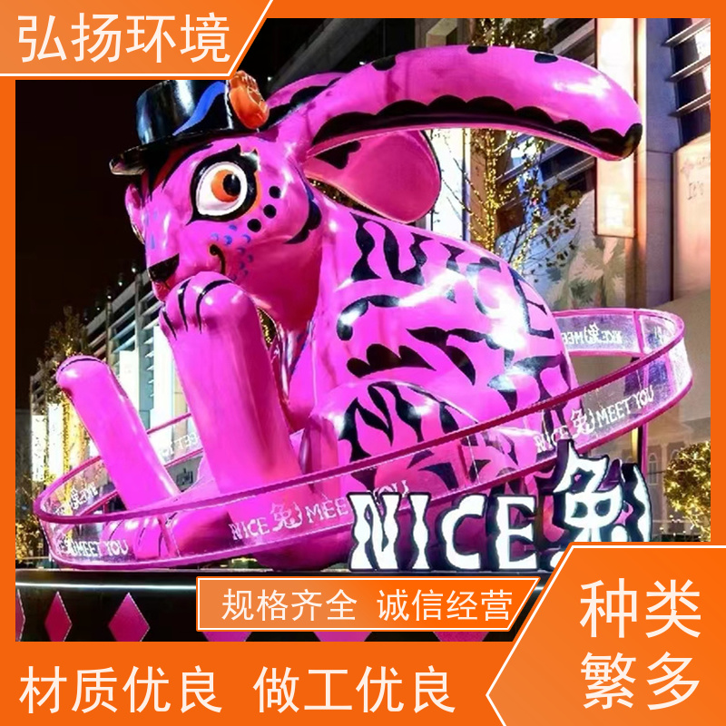 弘扬 草坪 定做玻璃钢仿铜雕塑 可接急单 工艺成熟 造景逼真