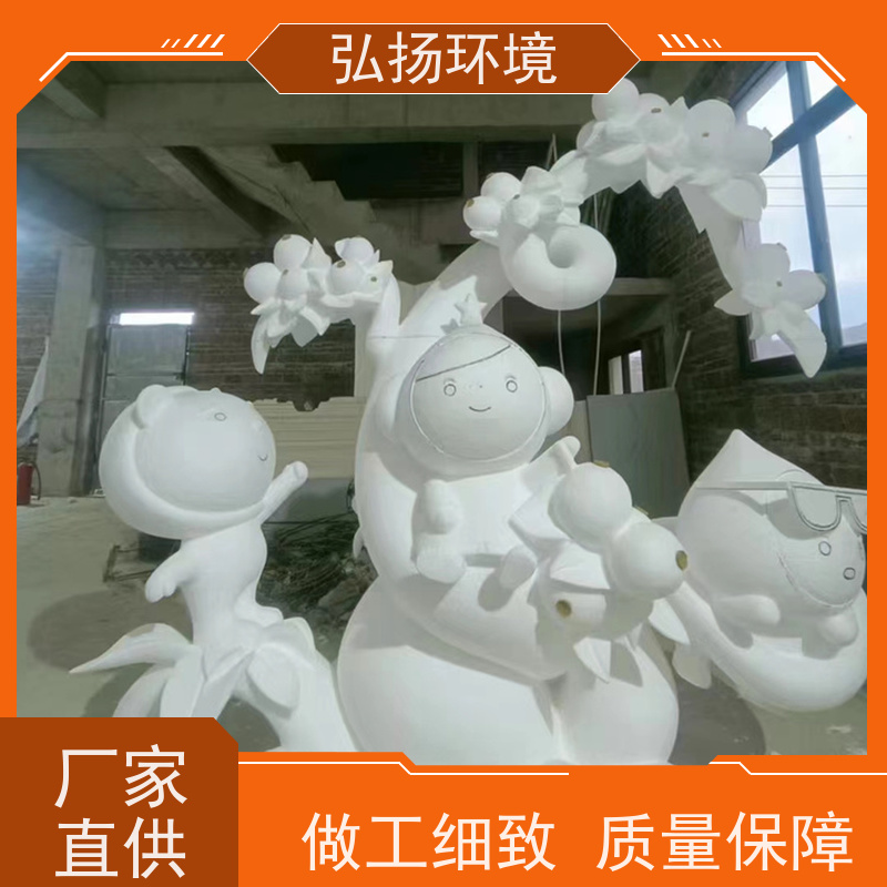 弘扬 市政工程 无中间商 不褪色 产品精美 校园玻璃钢人物雕塑