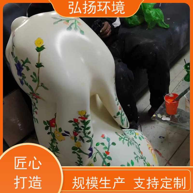 弘扬 市政工程 玻璃钢广场雕塑订做 可接急单 电影电视道具