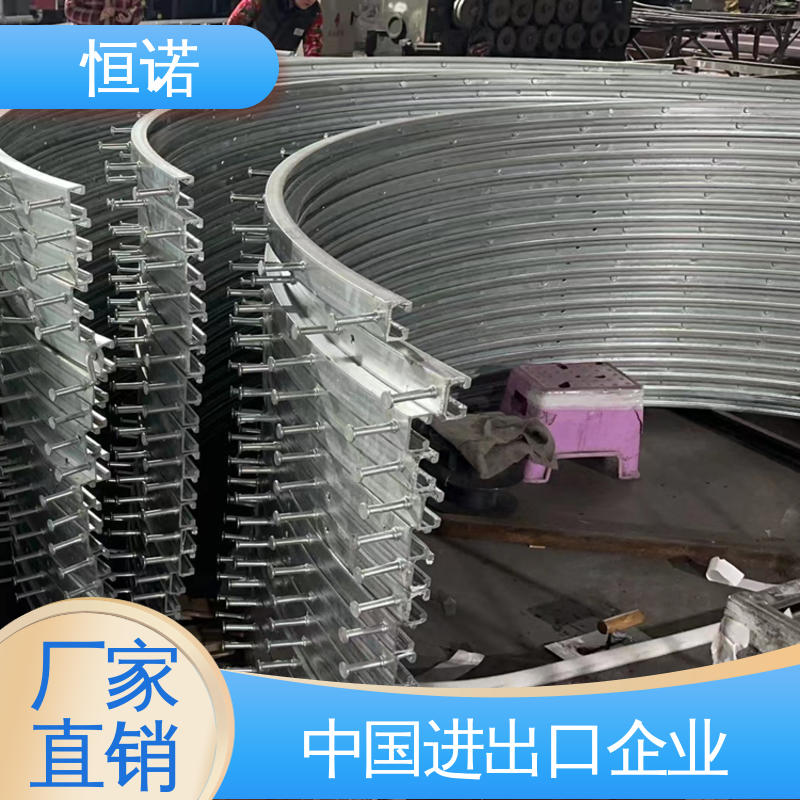 管廊弧形预埋槽 焊接工字钢 来图定做 发货及时 恒诺