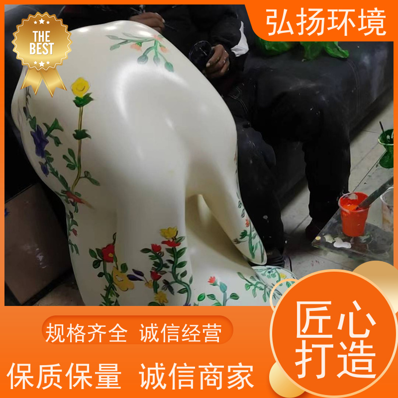 弘扬承接 安装一体 电影电视道具 玻璃钢雕塑马定制