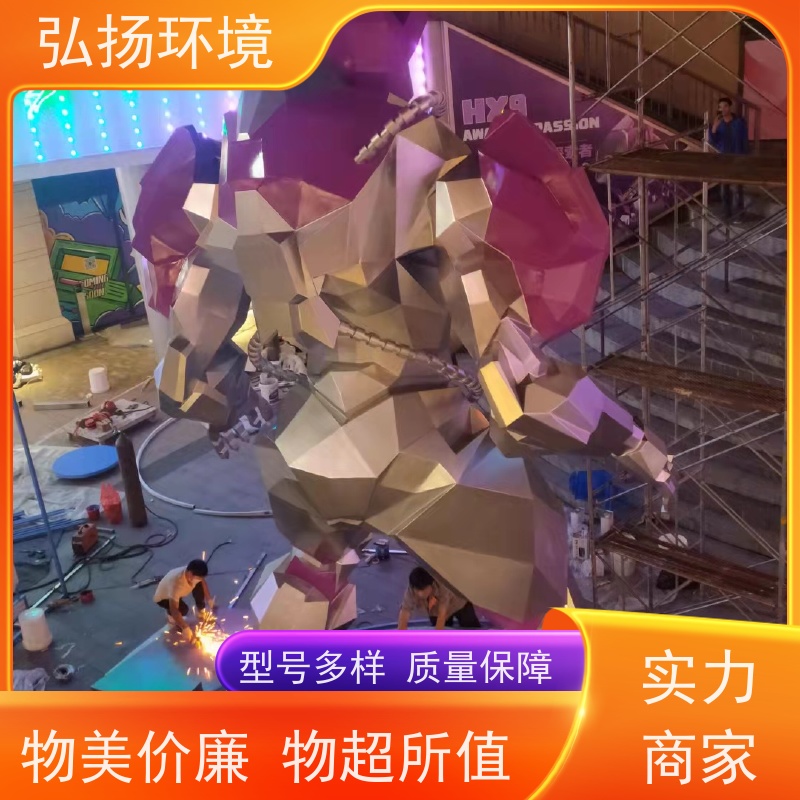 弘扬环境 手工制作 耐腐蚀 玻璃钢卡通雕塑定制