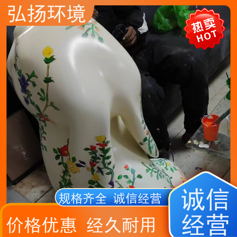 弘扬 市政工程 批发 种类齐全 玻璃钢骑马人物雕塑