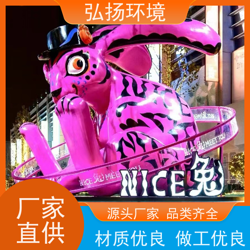 弘扬承接 玻璃钢仿真雕塑定制 手工制作 多年经验 口碑好