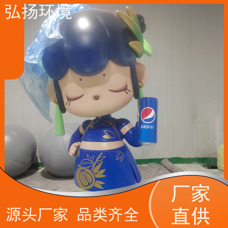 弘扬环境 玻璃钢雕塑 定做 品质保证 装饰 设计施工