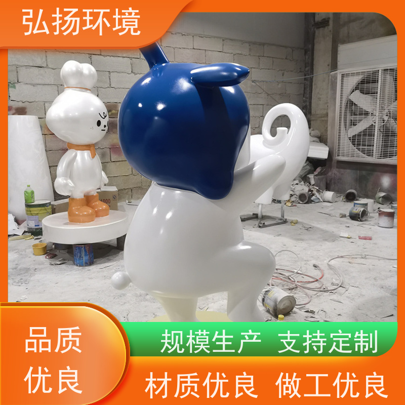 弘扬 市政工程 可接急单 电影电视道具 定制玻璃钢大型雕塑