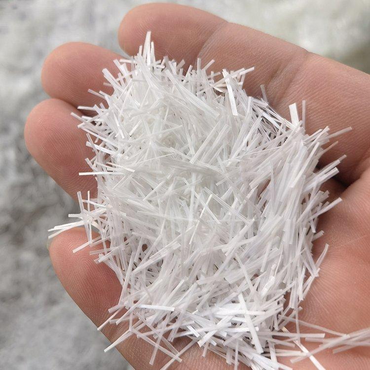 抗裂纤维 混凝土添加 抗裂砂浆用 比重轻用量少 分散性好