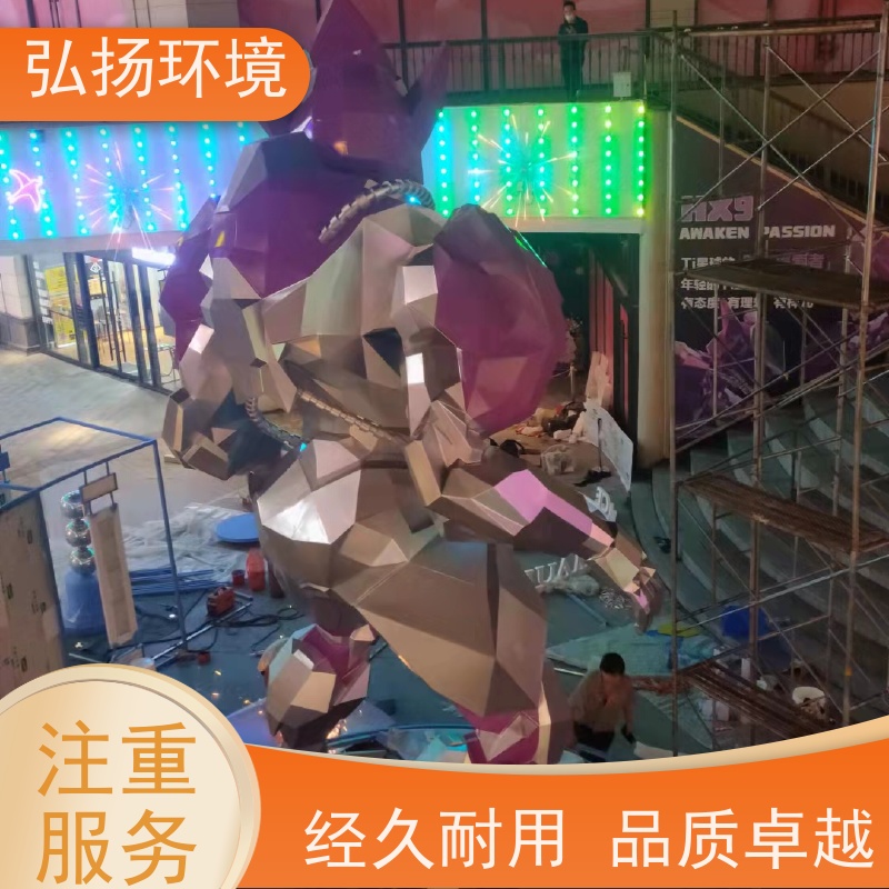 弘扬承接 玻璃钢卡通雕塑费用 手工制作 不褪色 产品精美