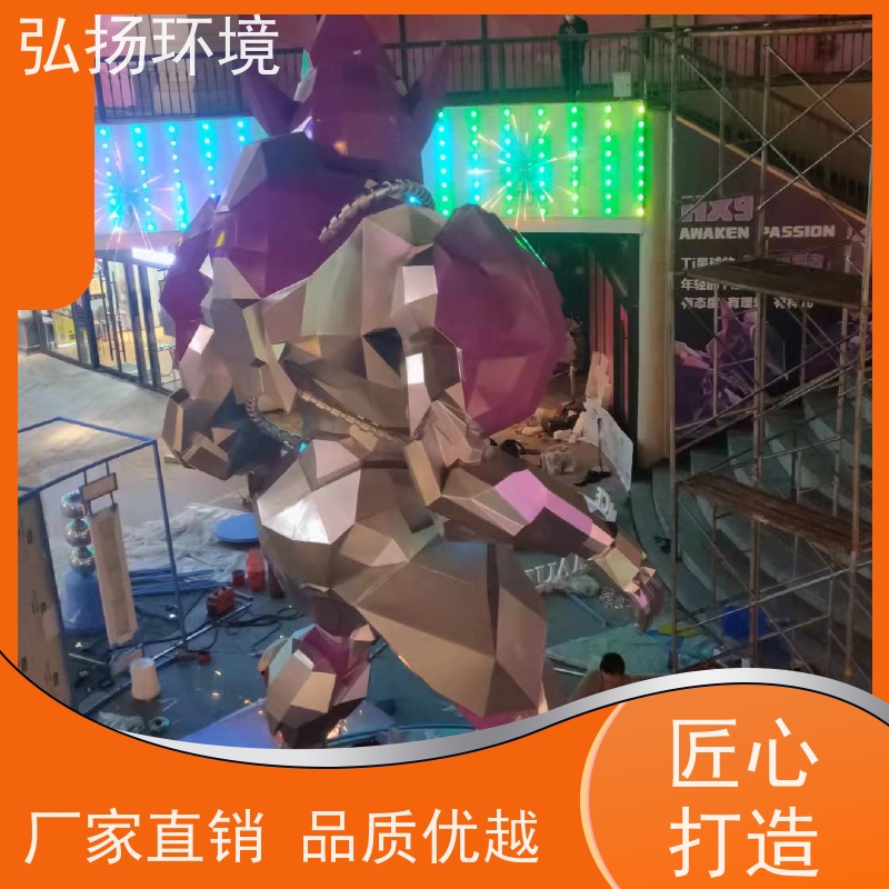 弘扬 市政工程 玻璃钢校园文化雕塑 批发 耐腐蚀 