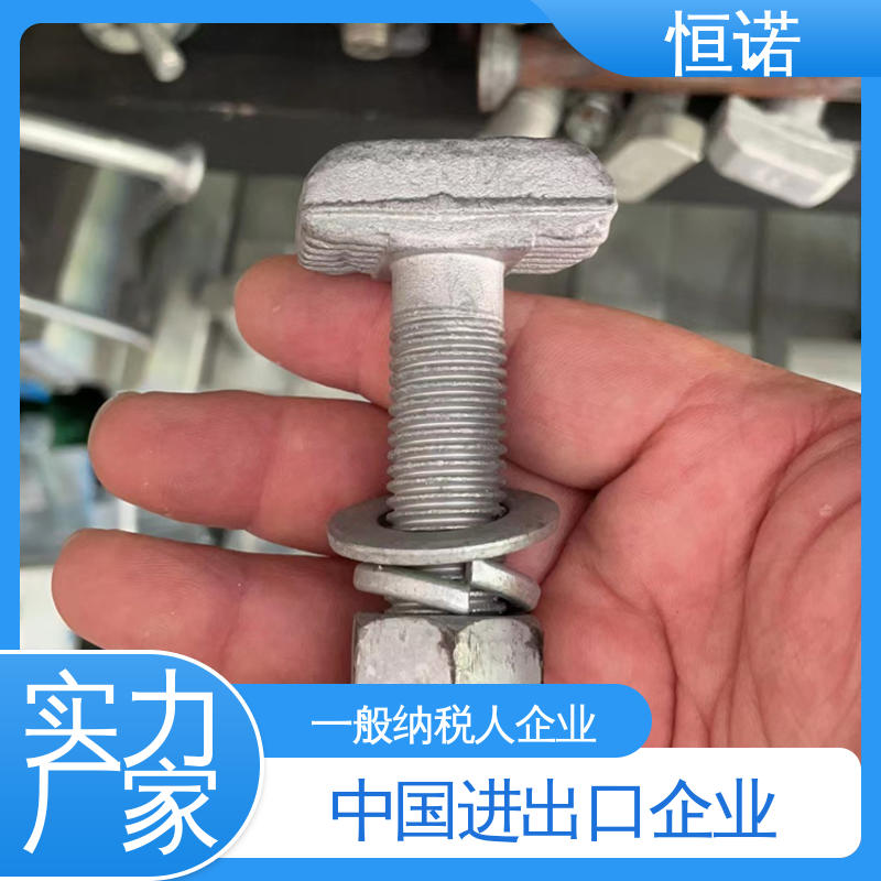 恒诺 牢固耐用 图纸定做 电缆哈芬槽T型螺栓 厂家供应