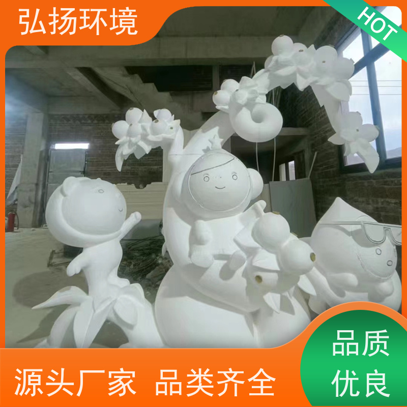 弘扬环境 品质保证 电影电视道具 玻璃钢广场人物雕塑