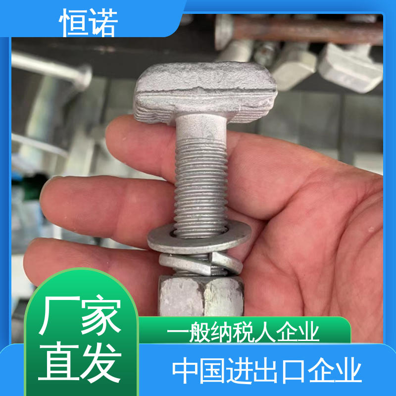 恒诺 发货及时 规格齐全 来图定做 电缆哈芬槽T型螺栓