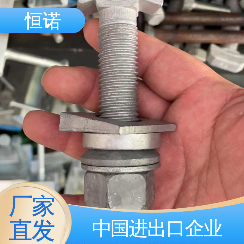 恒诺 高强度预埋槽T型螺栓 图纸定做 抗拉耐腐蚀 厂家供应