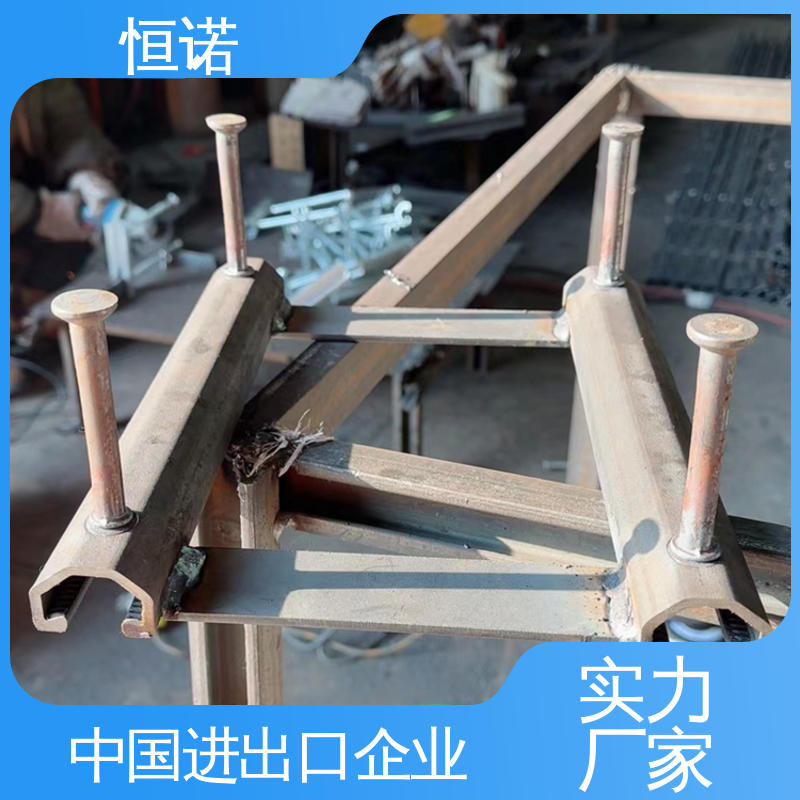 图纸定做 高强度耐腐蚀 厂家供应 桥墩V型预埋槽道 恒诺