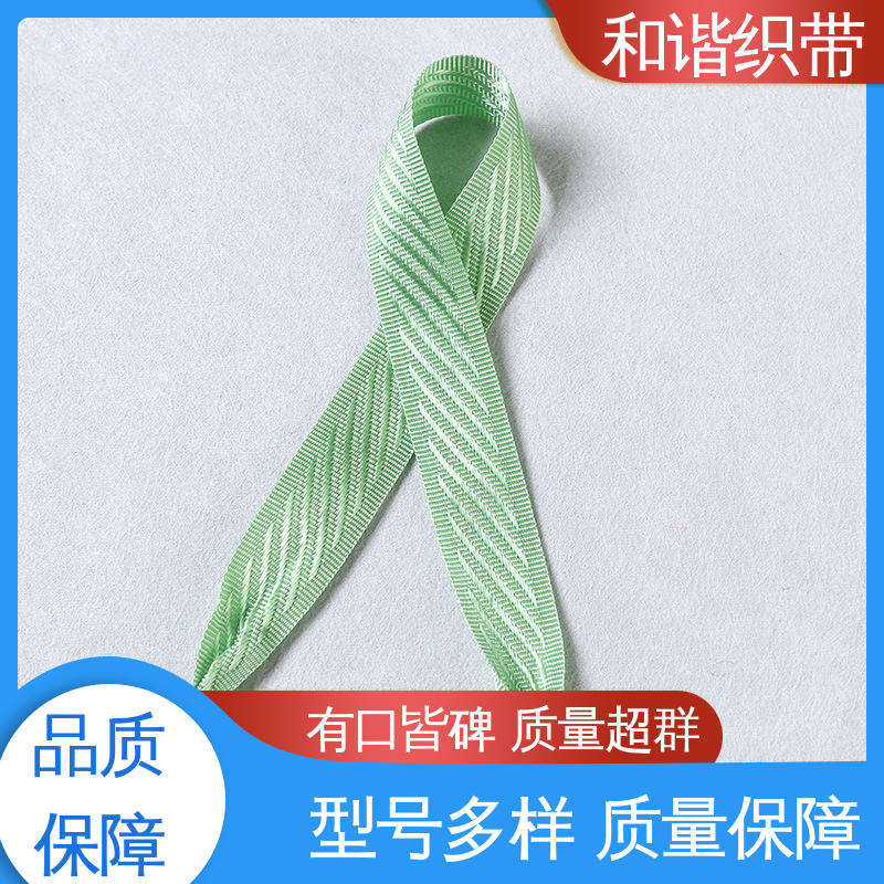 和谐织带 彩色涤纶 斜纹仿尼龙带 源厂直供 品质致胜