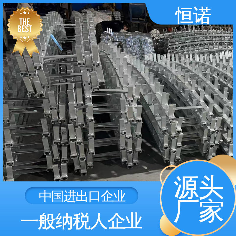支持异形件定制 不锈钢带齿预埋槽道 厂家供应 恒诺
