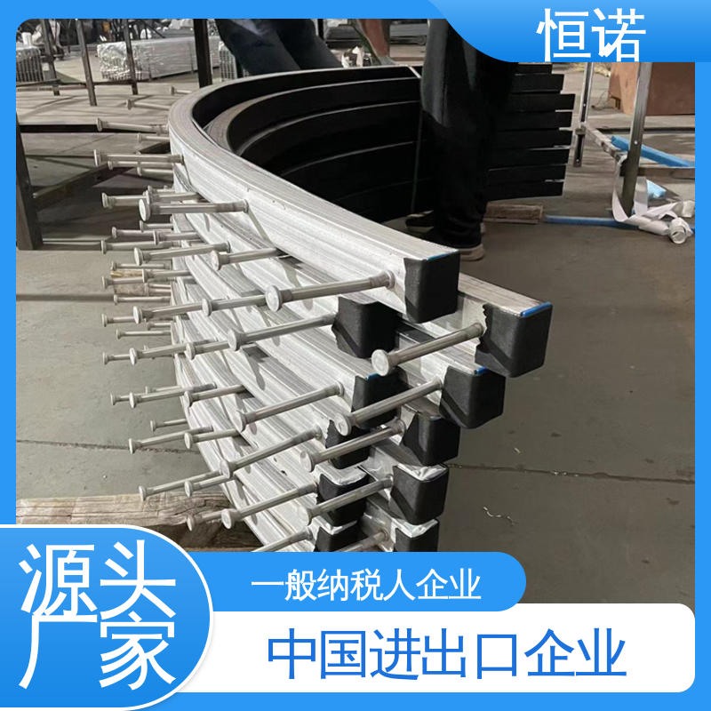 恒诺 大量现货 地铁弧形槽式预埋件 质量保障 来图加工