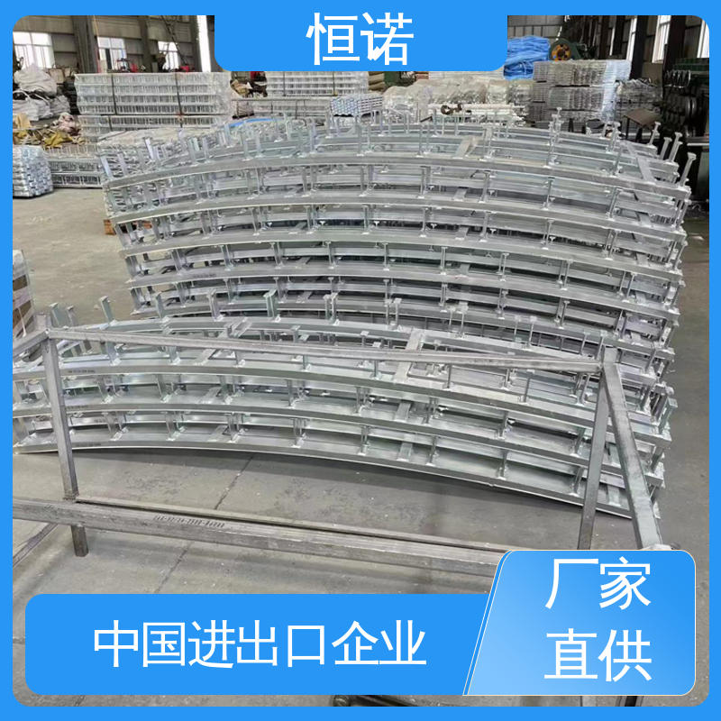 恒诺 光滑无毛刺 弧形带齿预埋槽道 生产厂家 图纸定做
