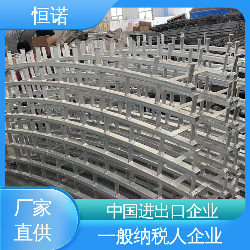 恒诺 实体厂家 图纸定做 弧形接触网预埋槽道 坚固耐用
