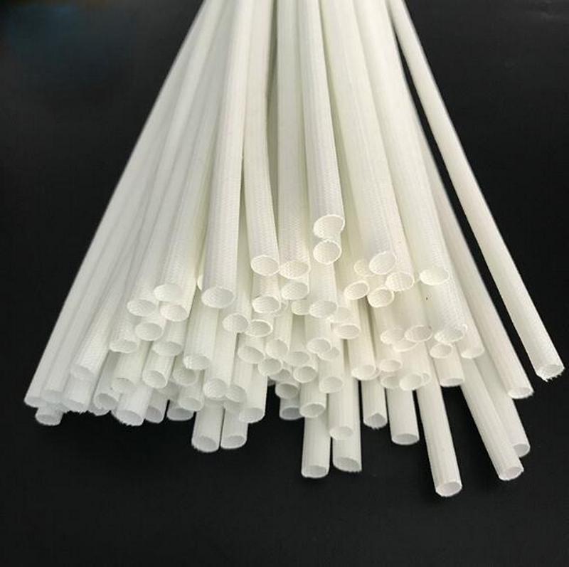 自熄管玻纤管白色1.5KV线束套管玻璃纤维套管
