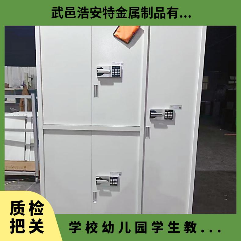学生教室书包柜 加厚材质保密柜 来图加工 灰白 尺寸可定制 门数12