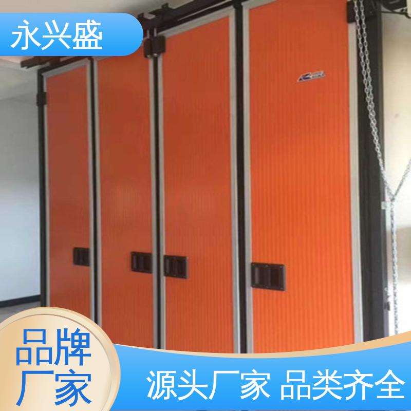 匠心打造 客户至上 规模完善 彩钢板电动折叠门 永兴盛门控