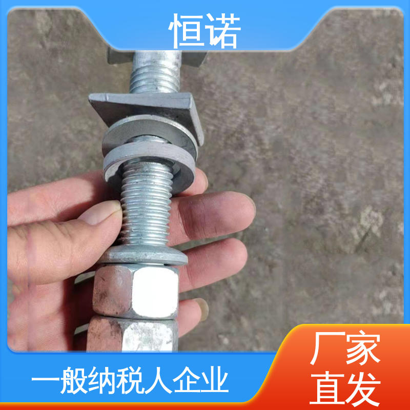 大量现货 8.8级热镀锌预埋槽道螺丝 图纸定做 质量保障 恒诺