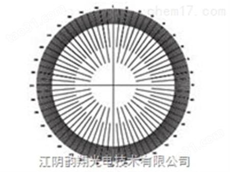 量角器透射分划板