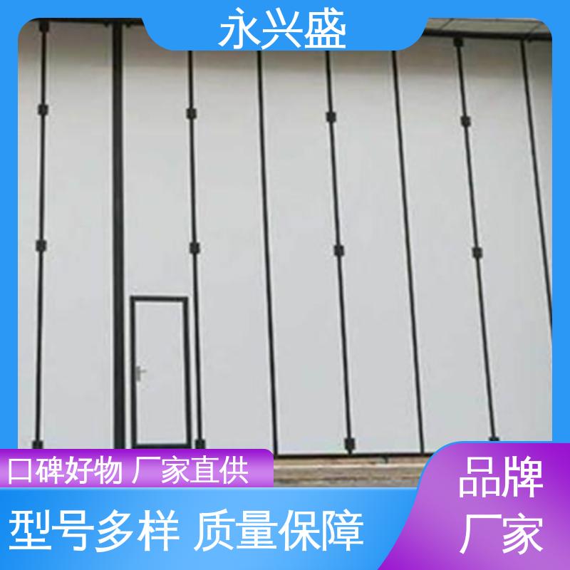 工业折叠门 抗风保温 节省安装空间 永兴盛厂家供应