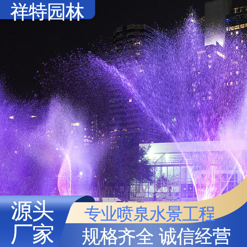 不易磨损 公园水景设备 景区音乐喷泉 操作简单 祥特园林